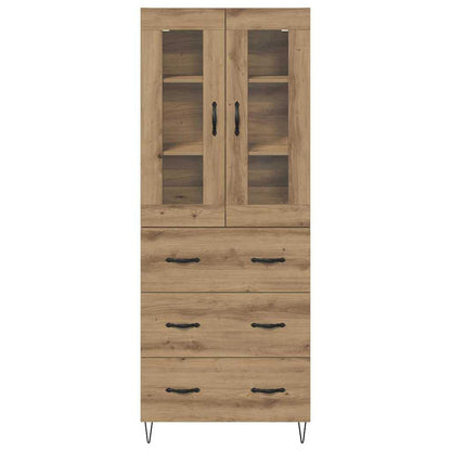 Skåp Artisan Ek med låda 69,5 x 34 x 180 cm