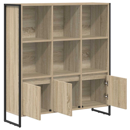 Bokskåp 2 pcs Sonoma 99,5 x 30 x 108 cm Konstruerat trä