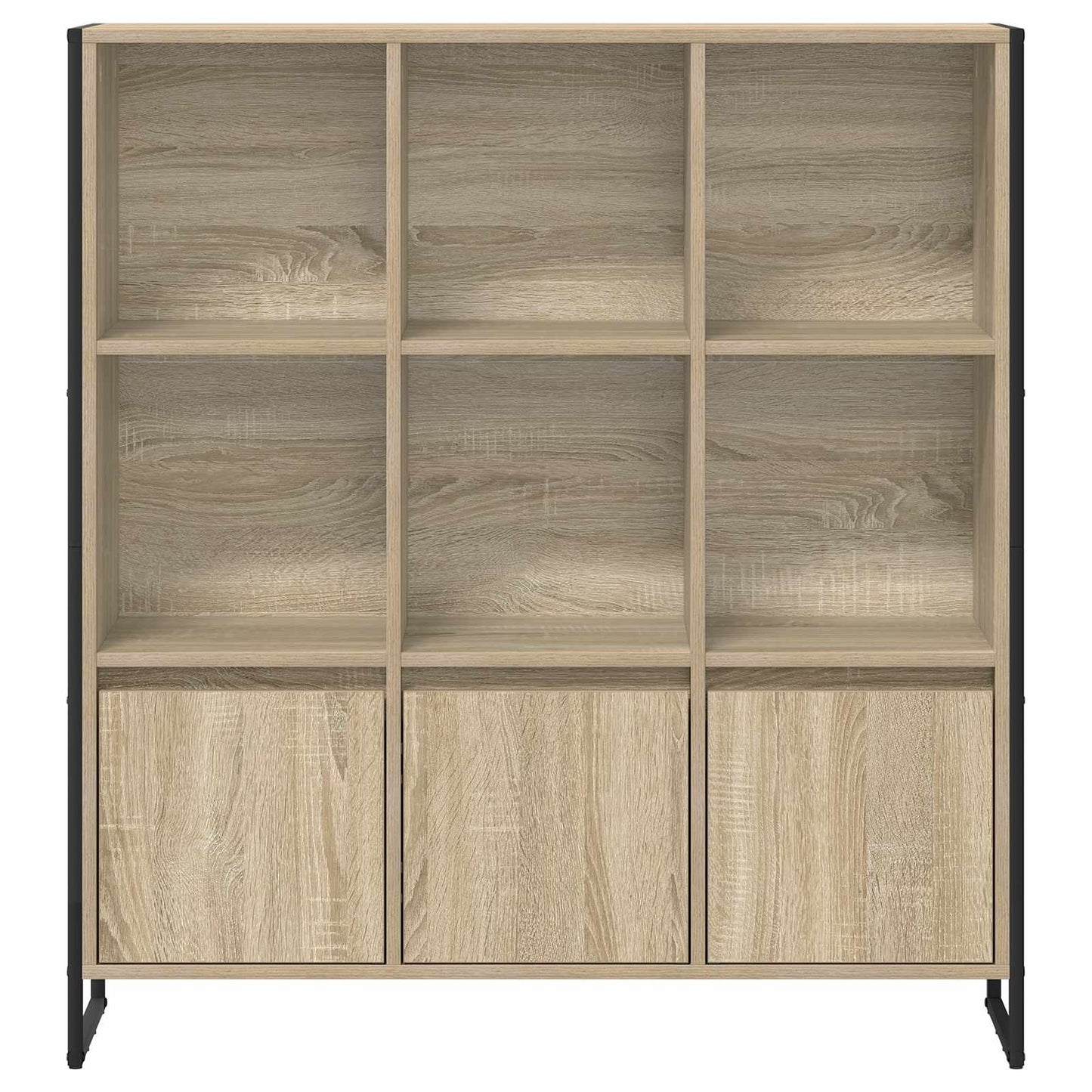 Bokskåp 2 pcs Sonoma 99,5 x 30 x 108 cm Konstruerat trä