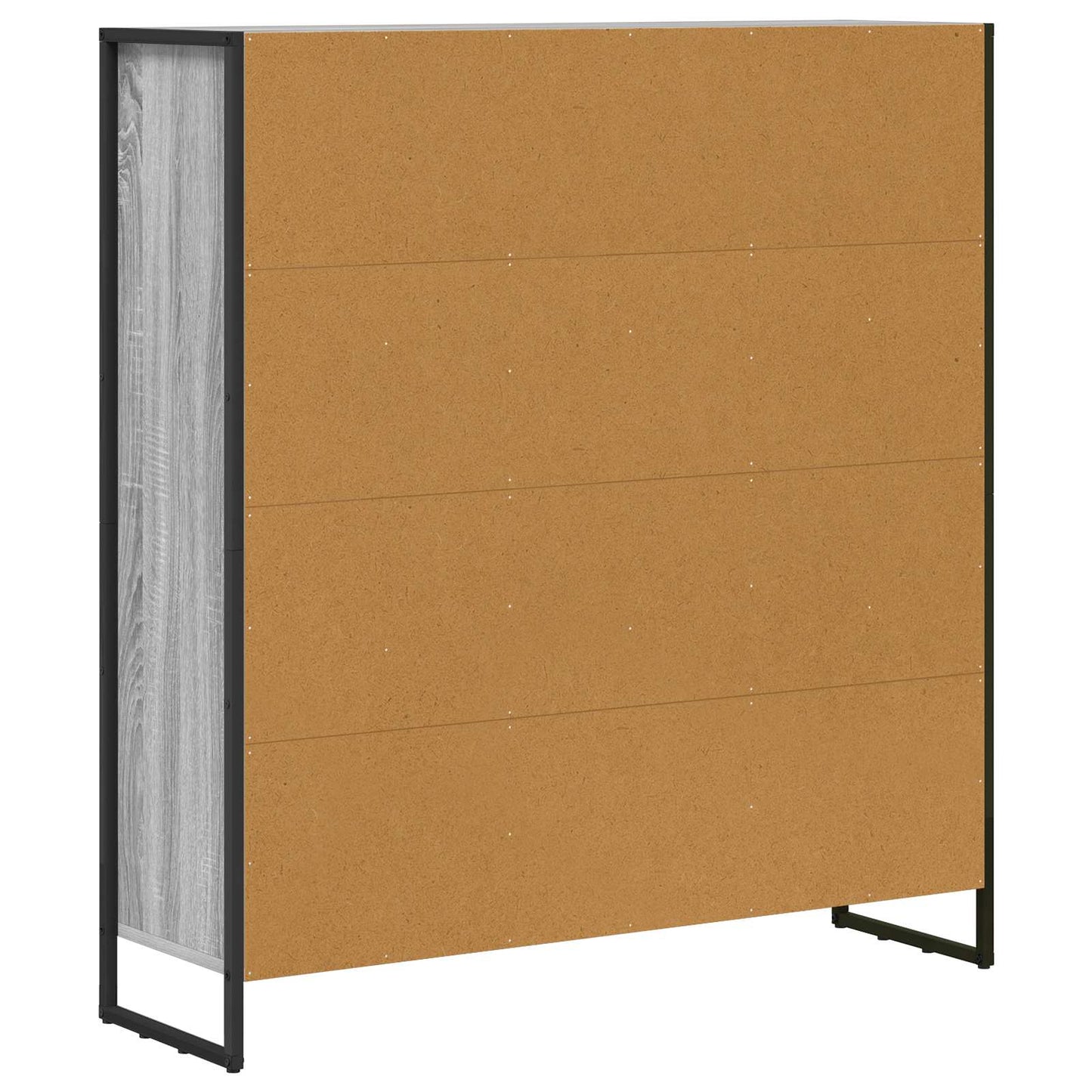 Bokskåp 2 pcs Grå Sonoma 99,5 x 30 x 108 cm Konstruerat trä