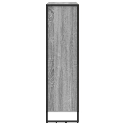 Bokskåp 2 pcs Grå Sonoma 99,5 x 30 x 108 cm Konstruerat trä