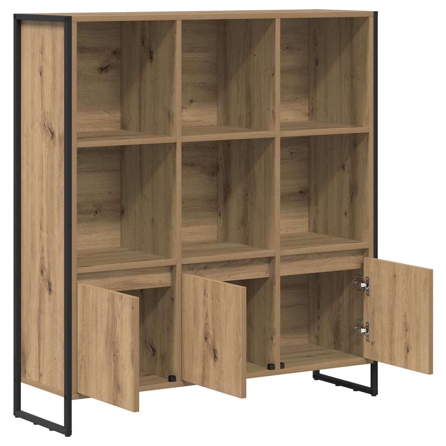 Bokskåp 2 pcs Artisan Ek 99,5 x 30 x 108 cm Konstruerat trä