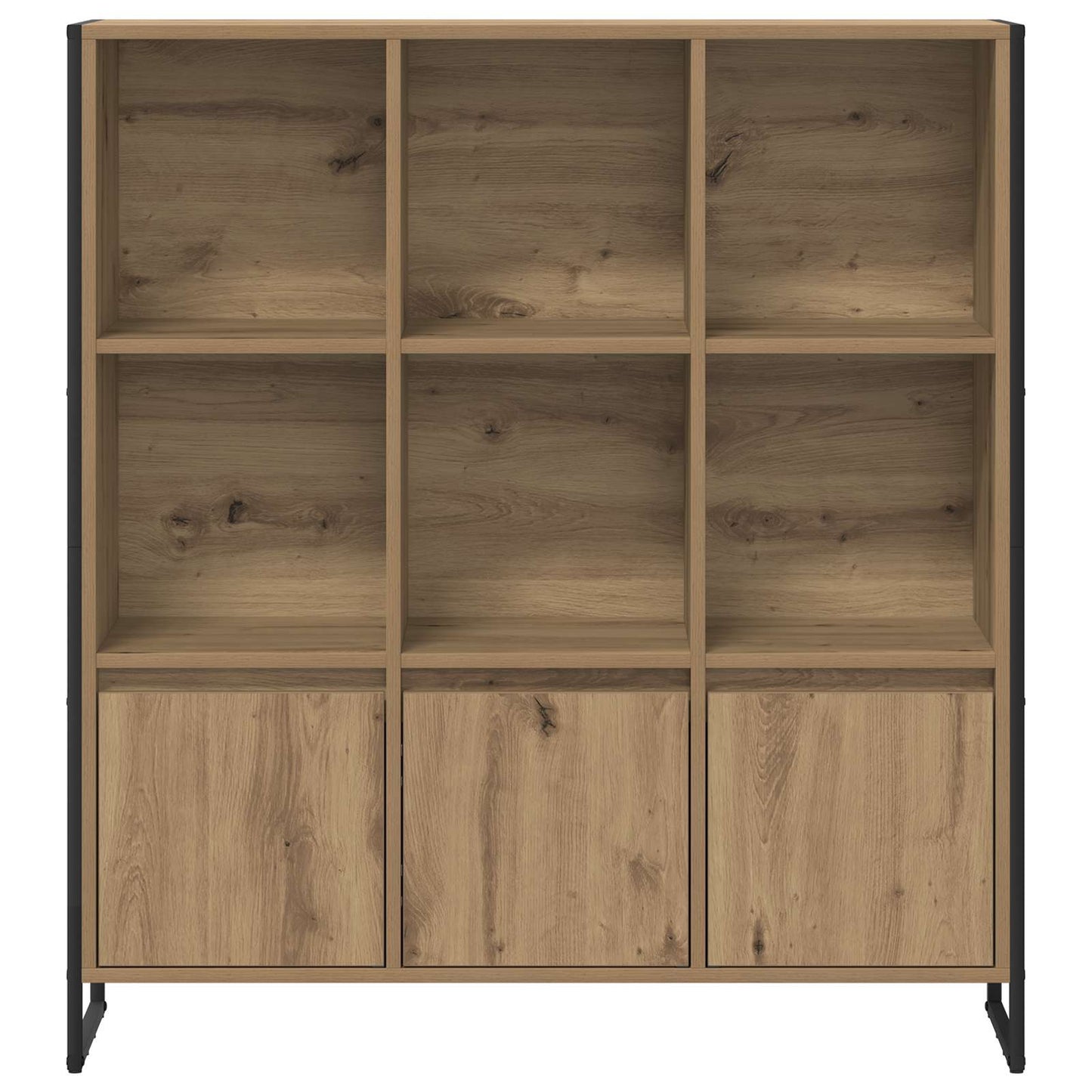 Bokskåp 2 pcs Artisan Ek 99,5 x 30 x 108 cm Konstruerat trä
