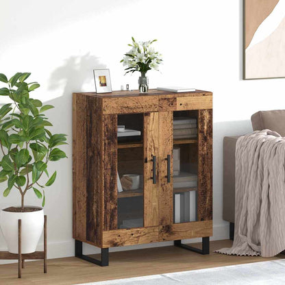 Sideboard Gammalt trä 69,5 x 34 x 90 cm Konstruerat trä