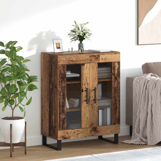Sideboard Gammalt trä 69,5 x 34 x 90 cm Konstruerat trä