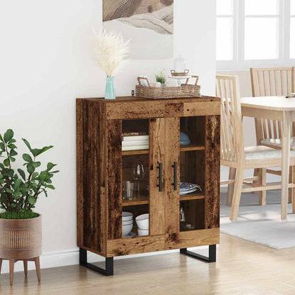 Sideboard Gammalt trä 69,5 x 34 x 90 cm Konstruerat trä