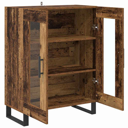 Sideboard Gammalt trä 69,5 x 34 x 90 cm Konstruerat trä