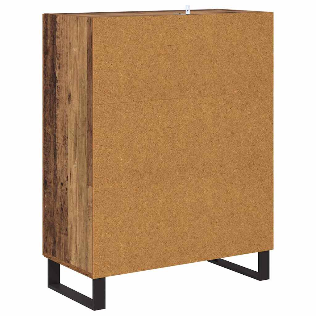 Sideboard Gammalt trä 69,5 x 34 x 90 cm Konstruerat trä