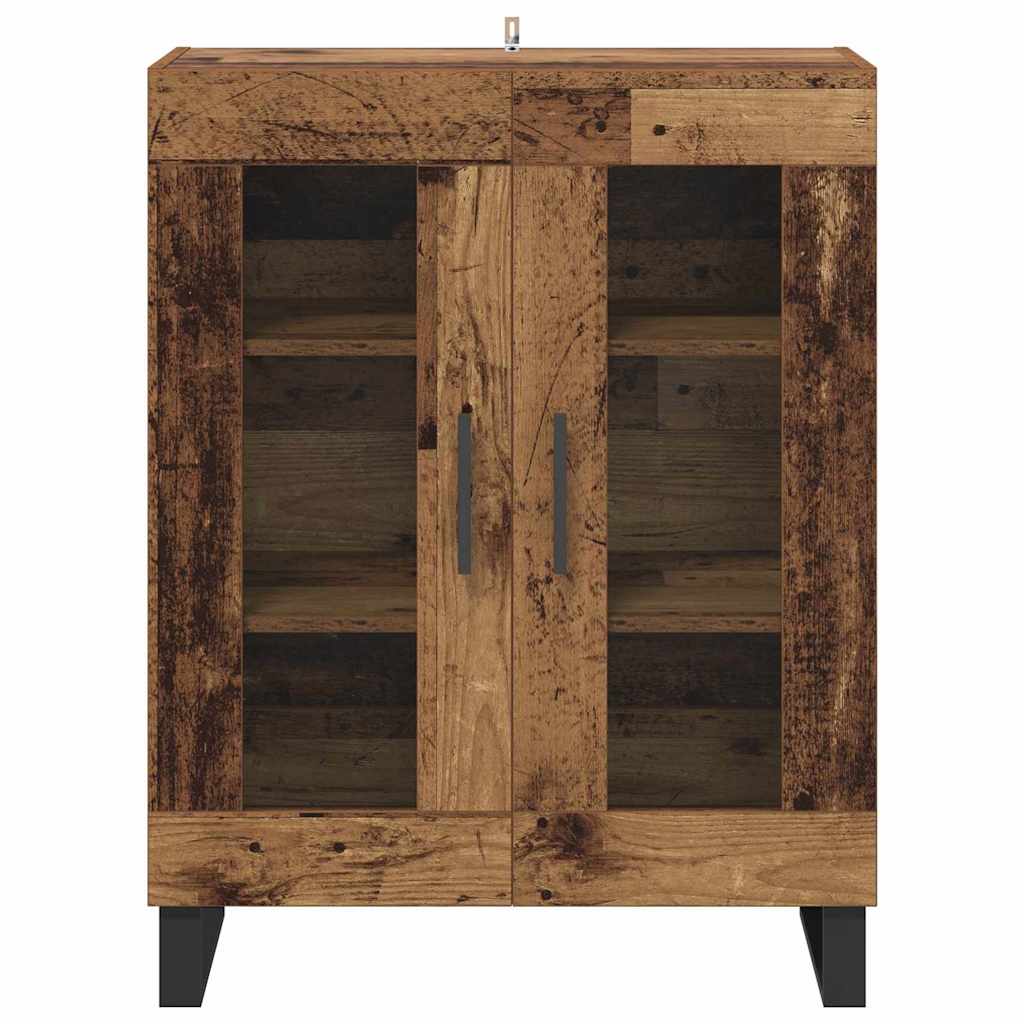 Sideboard Gammalt trä 69,5 x 34 x 90 cm Konstruerat trä