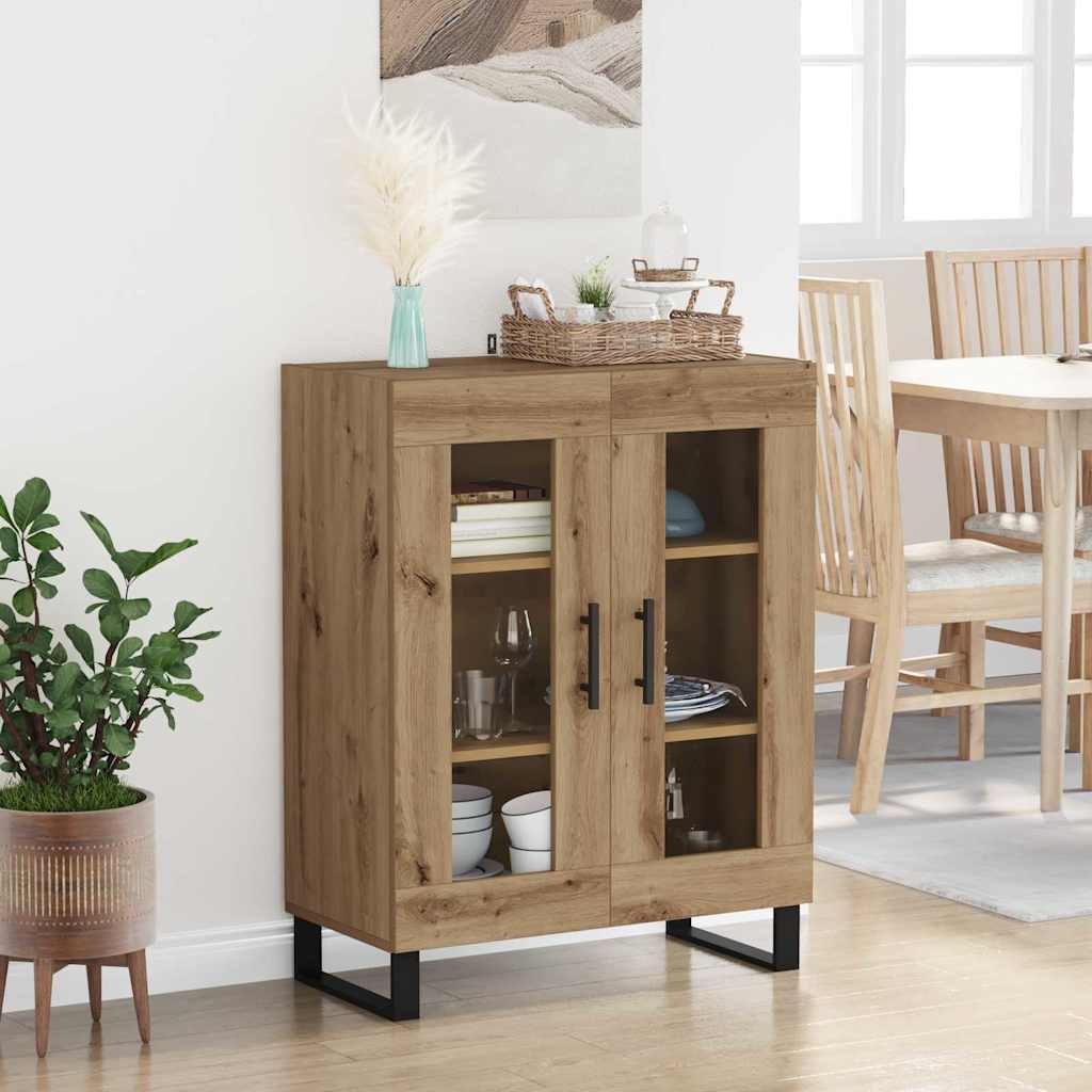 Sideboard Artisan Ek 69,5 x 34 x 90 cm Konstruerat trä