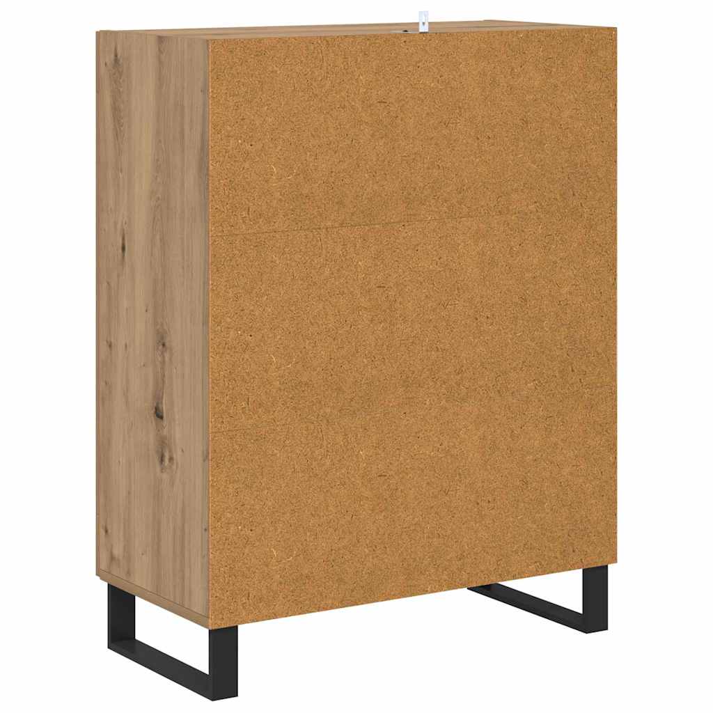 Sideboard Artisan Ek 69,5 x 34 x 90 cm Konstruerat trä