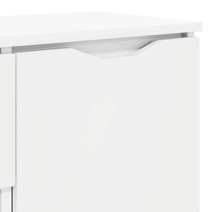 Skänk Vit med låda 100 x 30 x 65,6