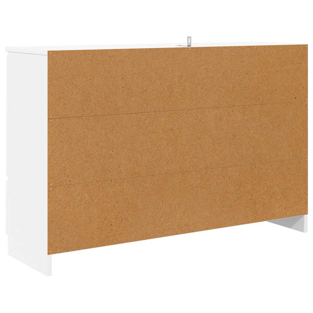 Skänk Vit med låda 100 x 30 x 65,6