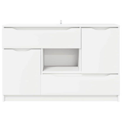 Skänk Vit med låda 100 x 30 x 65,6