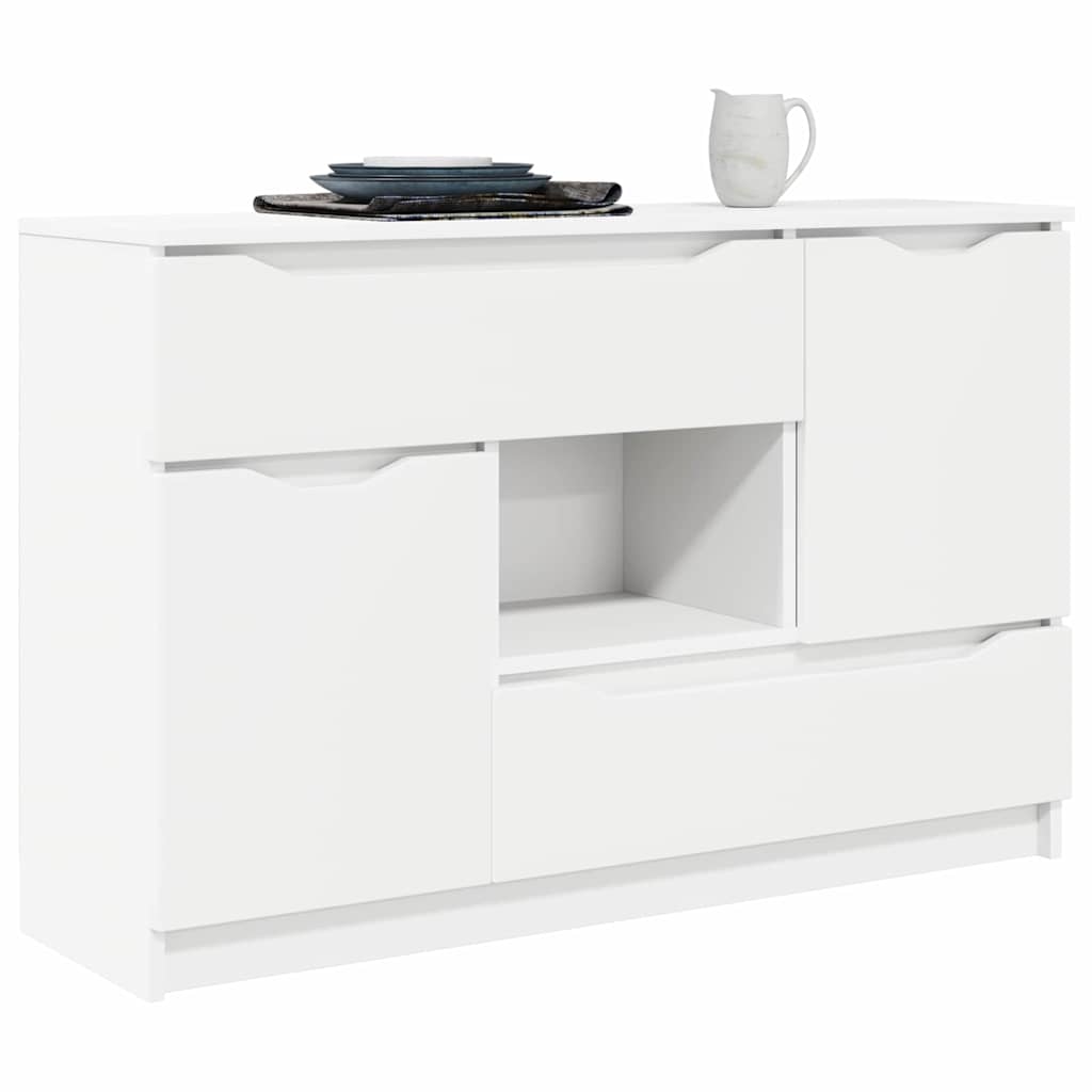 Skänk Vit med låda 100 x 30 x 65,6