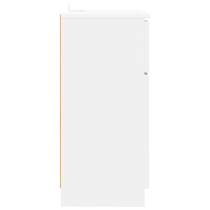 Skänk Vit med låda 100 x 30 x 65,6