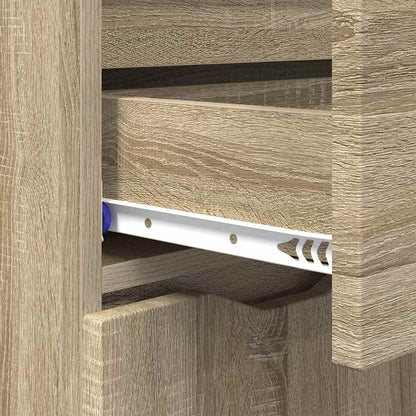 Skänk Sonoma Ek med låda 100 x 30 x 65,6