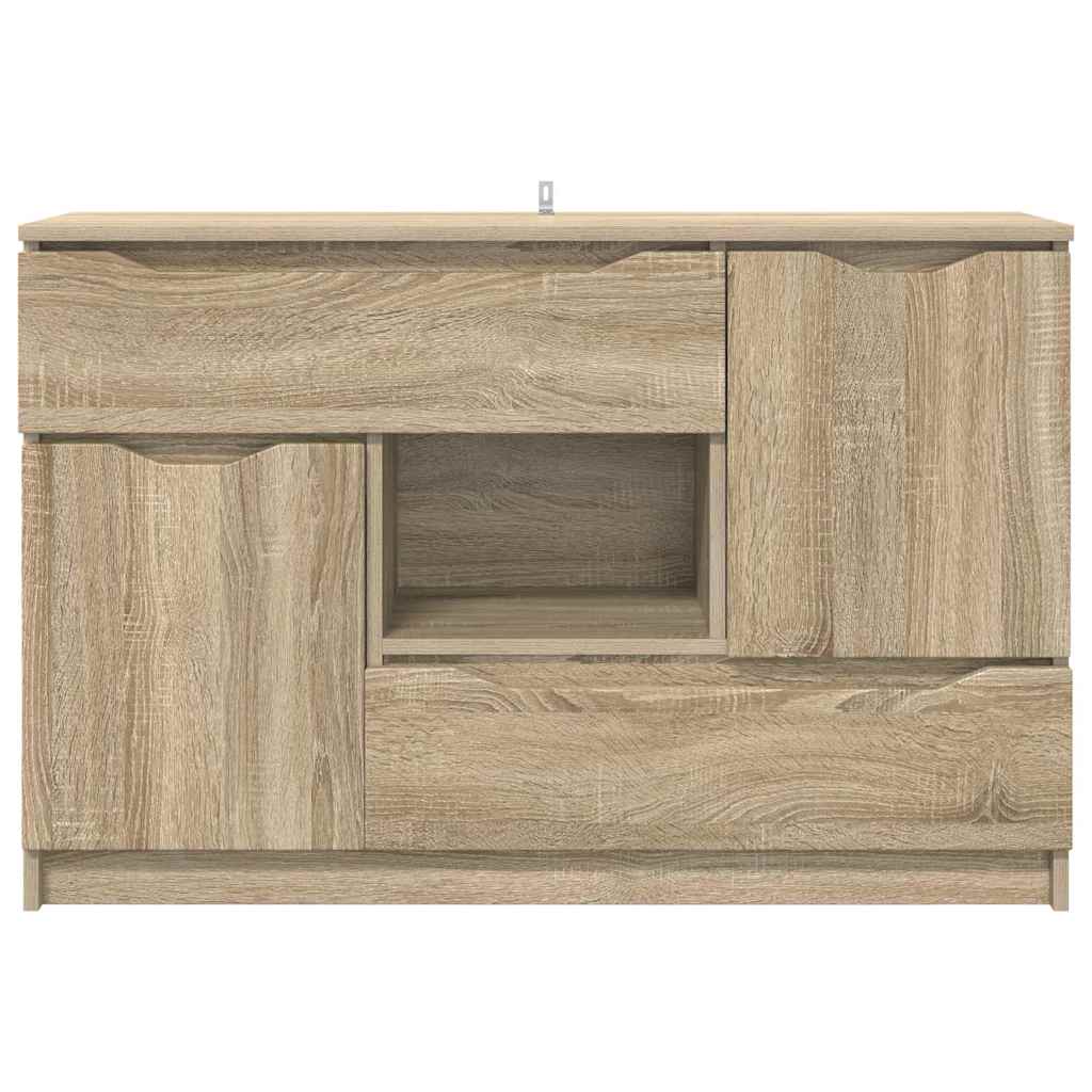 Skänk Sonoma Ek med låda 100 x 30 x 65,6