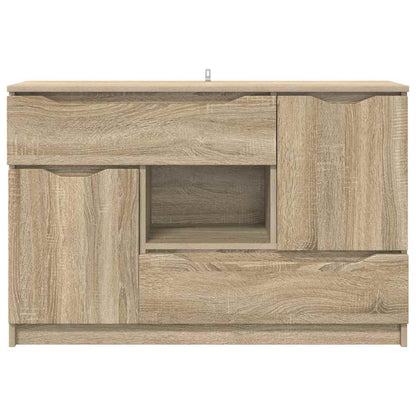 Skänk Sonoma Ek med låda 100 x 30 x 65,6