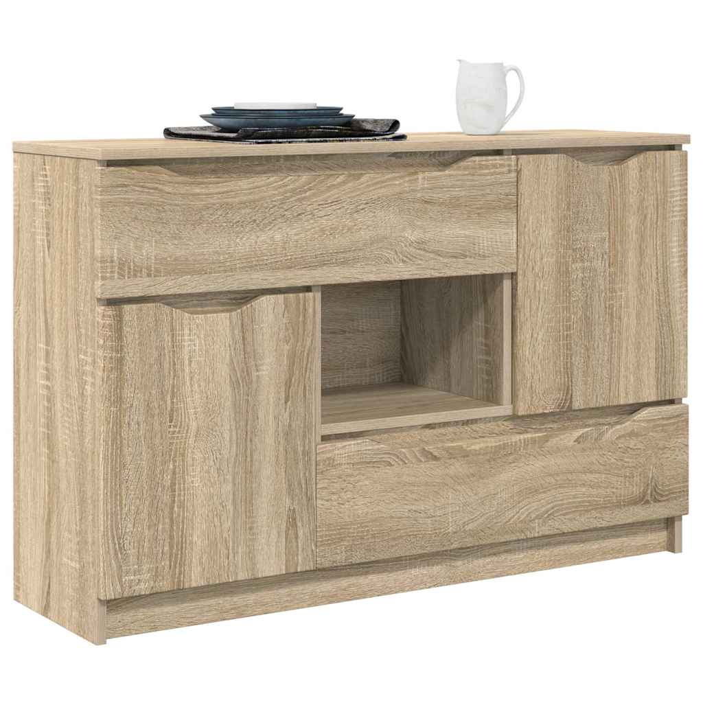 Skänk Sonoma Ek med låda 100 x 30 x 65,6