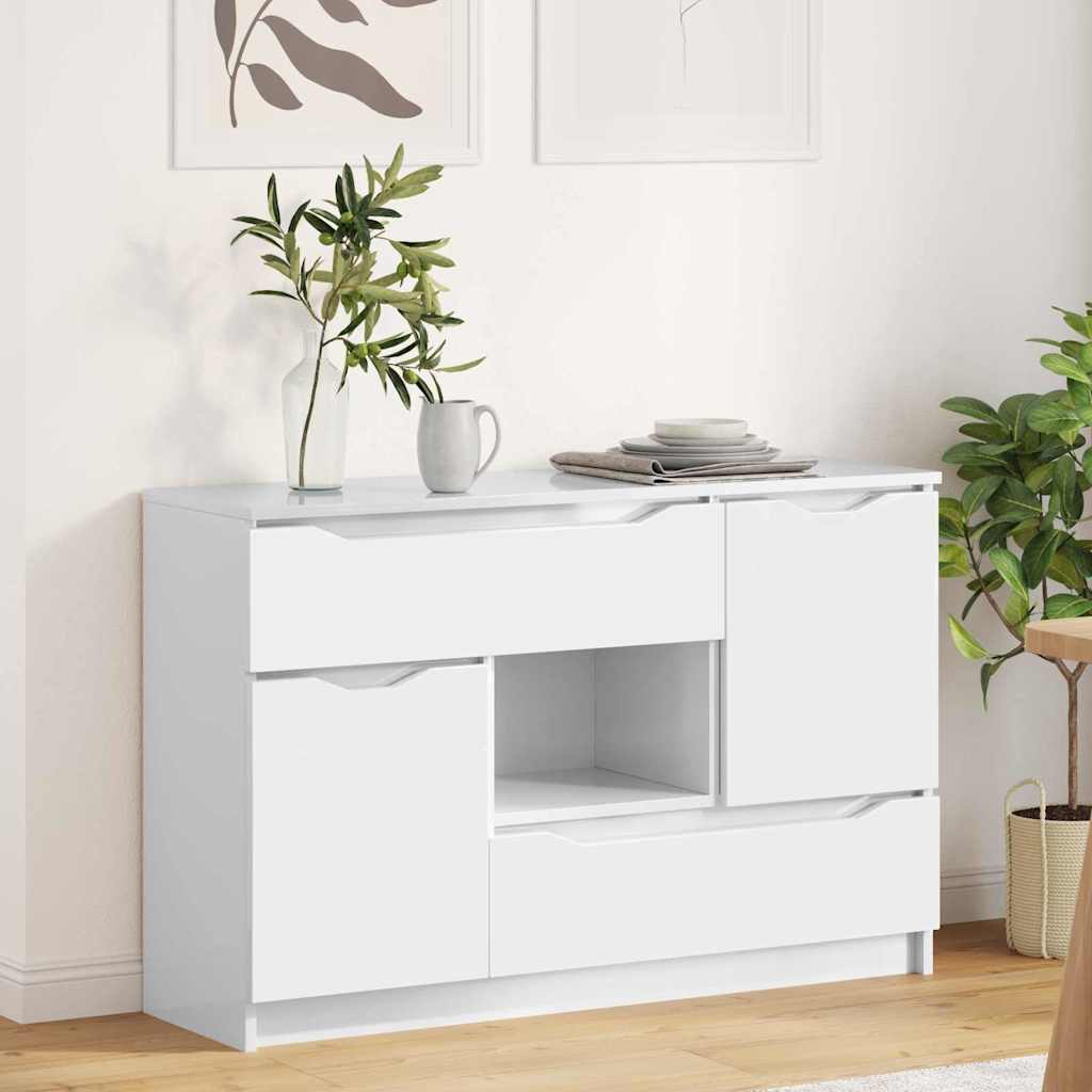 Skänk Högglans Vit 100 x 30 x 65,6
