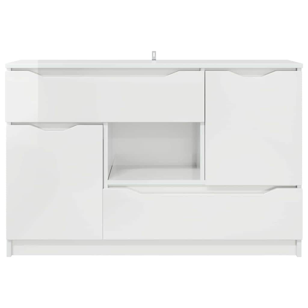 Skänk Högglans Vit 100 x 30 x 65,6