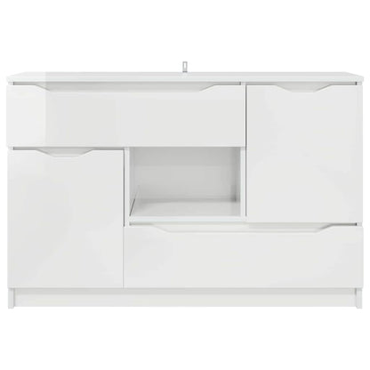 Skänk Högglans Vit 100 x 30 x 65,6