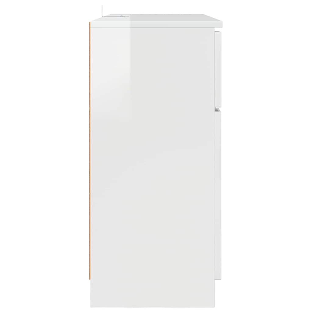 Skänk Högglans Vit 100 x 30 x 65,6
