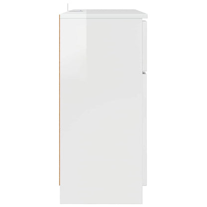 Skänk Högglans Vit 100 x 30 x 65,6
