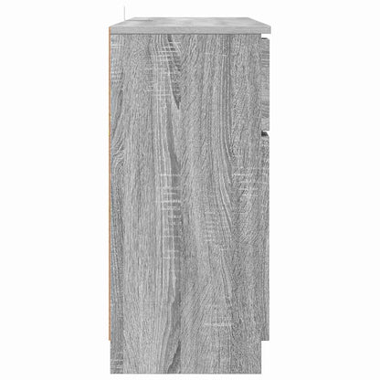 Skänk Sonoma Grå med låda 100 x 30 x 65,6