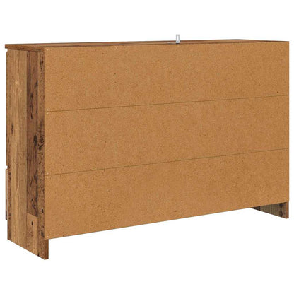 Skänk Åldrat Trä med låda 100 x 30 x 65,6