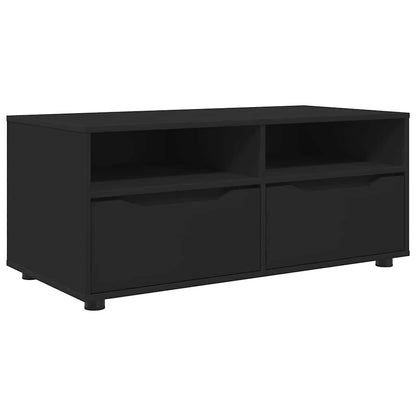 TV-Möbel Svart TV-skåp med låda 100 x 48 x 43 cm