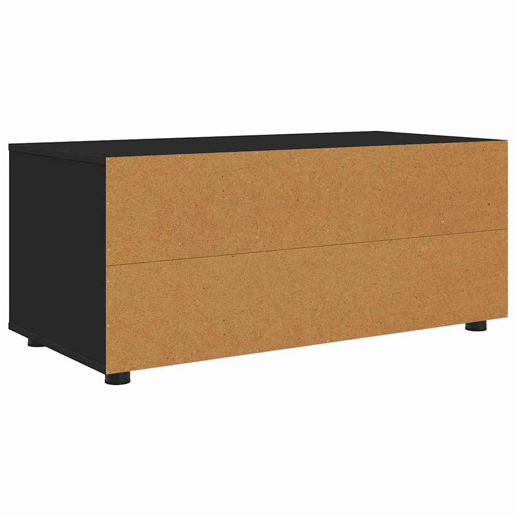 TV-Möbel Svart TV-skåp med låda 100 x 48 x 43 cm