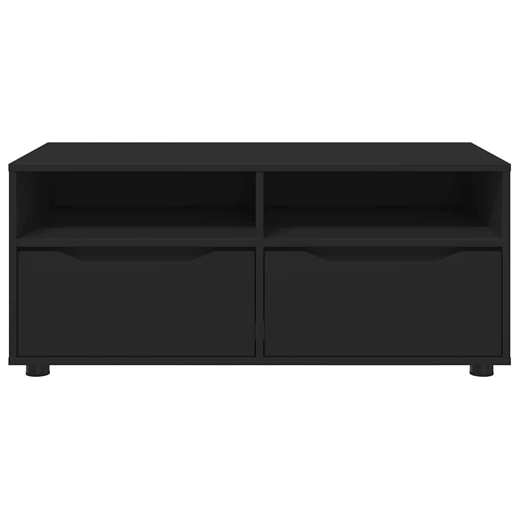 TV-Möbel Svart TV-skåp med låda 100 x 48 x 43 cm