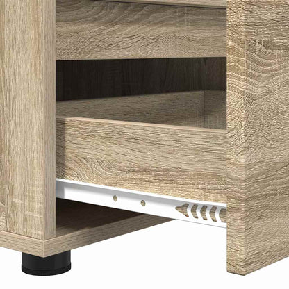 TV-Möbel Sonoma Ek TV-skåp med låda 100 x 48 x 43 cm
