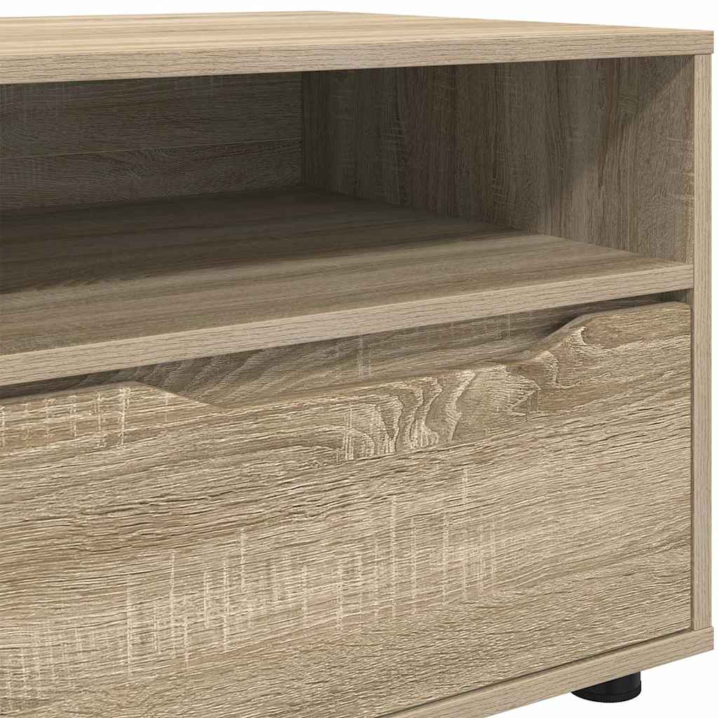 TV-Möbel Sonoma Ek TV-skåp med låda 100 x 48 x 43 cm