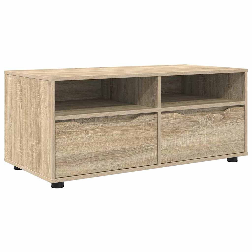 TV-Möbel Sonoma Ek TV-skåp med låda 100 x 48 x 43 cm