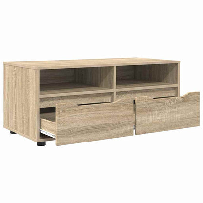 TV-Möbel Sonoma Ek TV-skåp med låda 100 x 48 x 43 cm