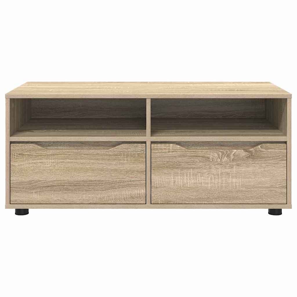 TV-Möbel Sonoma Ek TV-skåp med låda 100 x 48 x 43 cm