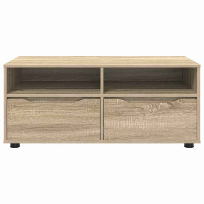 TV-Möbel Sonoma Ek TV-skåp med låda 100 x 48 x 43 cm