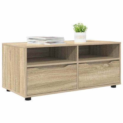TV-Möbel Sonoma Ek TV-skåp med låda 100 x 48 x 43 cm