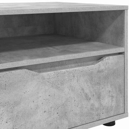 TV-Möbel Betonggrå TV-skåp med låda 100 x 48 x 43 cm