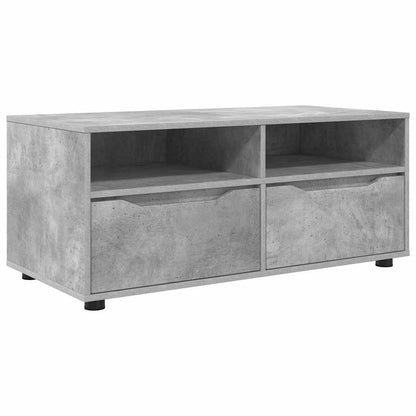 TV-Möbel Betonggrå TV-skåp med låda 100 x 48 x 43 cm