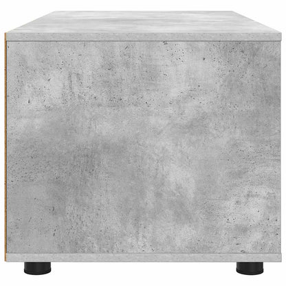 TV-Möbel Betonggrå TV-skåp med låda 100 x 48 x 43 cm