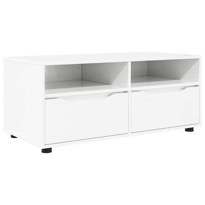 TV-Möbel Högglans Vit TV-skåp 100 x 48 x 43 cm