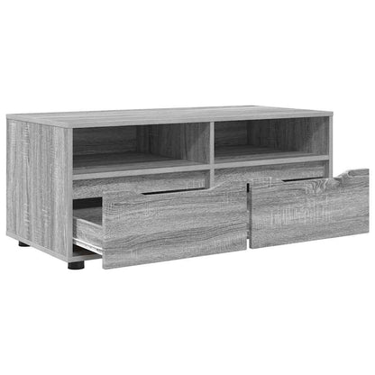 TV-Möbel Sonoma Grå TV-skåp med låda 100 x 48 x 43 cm