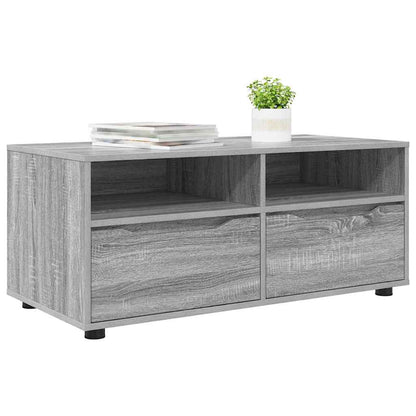 TV-Möbel Sonoma Grå TV-skåp med låda 100 x 48 x 43 cm