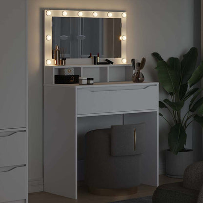 Sminkbord Vit 80 x 39,6 x 135 cm