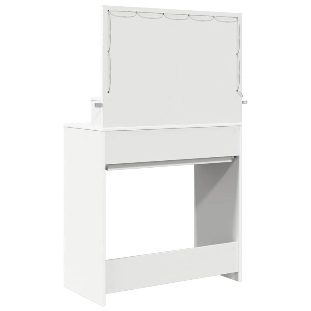 Sminkbord Vit 80 x 39,6 x 135 cm