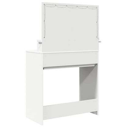 Sminkbord Vit 80 x 39,6 x 135 cm